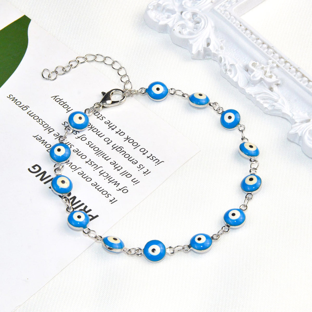 Bunte Augen Charm Brille Kette Brehn