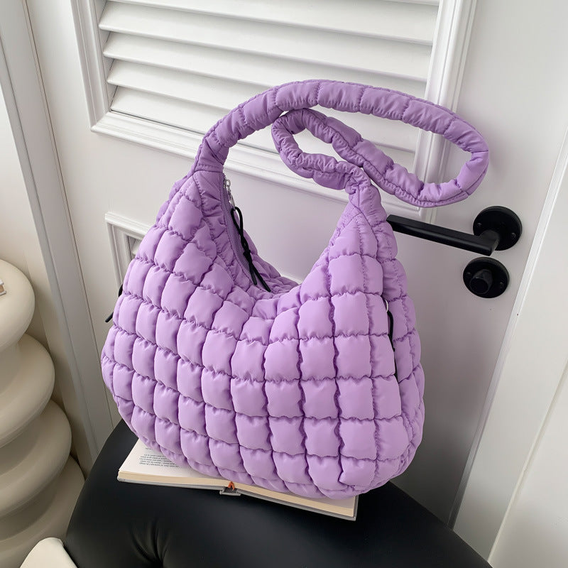 Gepolsterte Lässige Hobo-Tasche