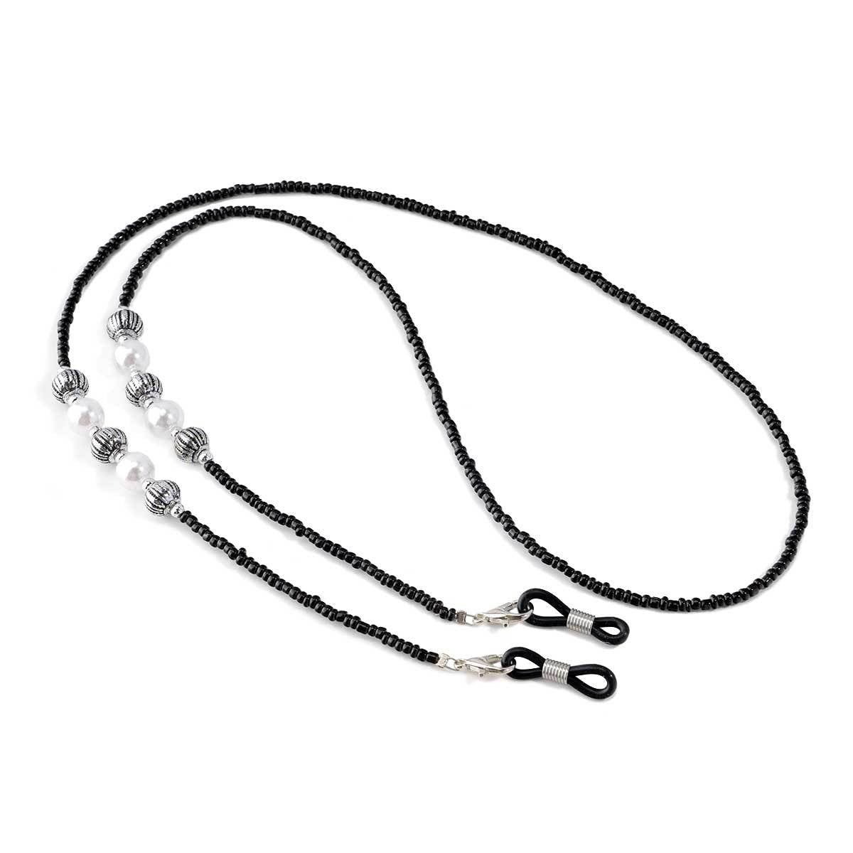 Künstlerische Perlenbrille Kette Brehn