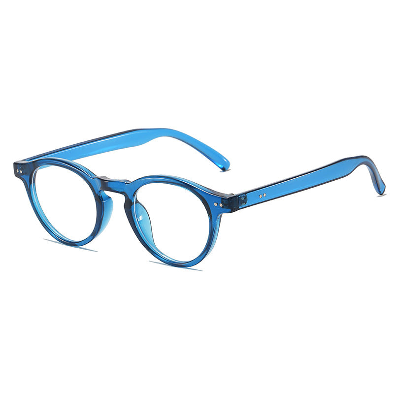 Vintage-inspirierte klare Rahmenbrille Brehn
