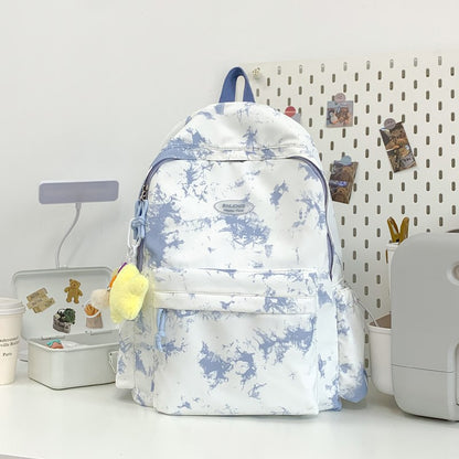 Marmoriertes Muster Rucksack