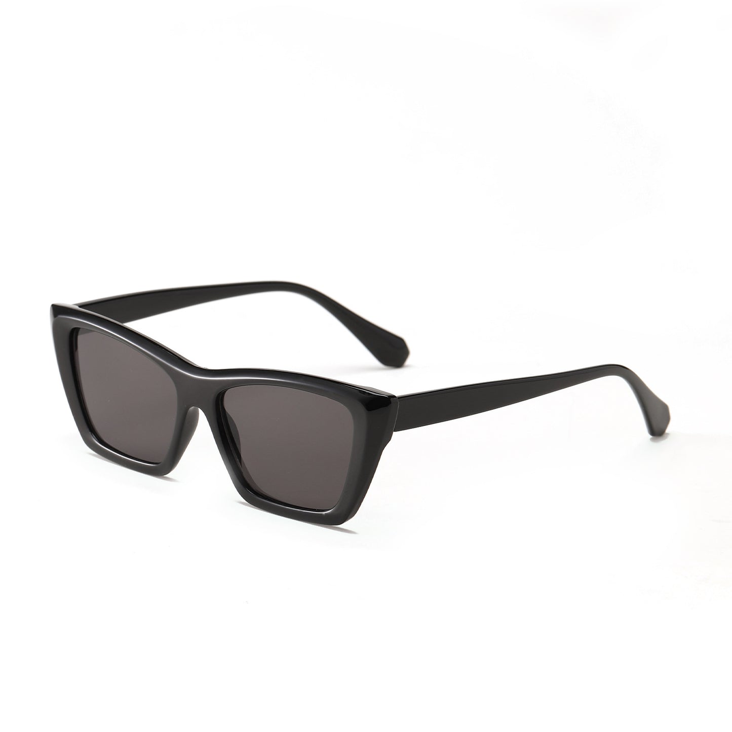 Damen geometrische Sonnenbrille mit stylischem Kunststoffrahmen Brehn