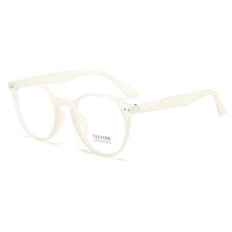 Damen Cat-Eye Sonnenbrille mit transparentem Rahmen Brehn
