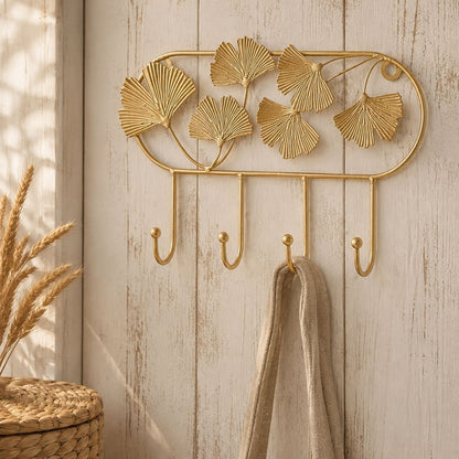 Florale Wandhaken-Organizer