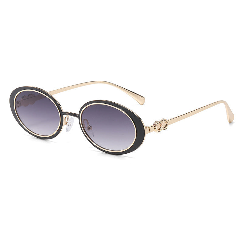 Damen modische Sonnenbrille mit stilvollem ozeanischen Design Brehn