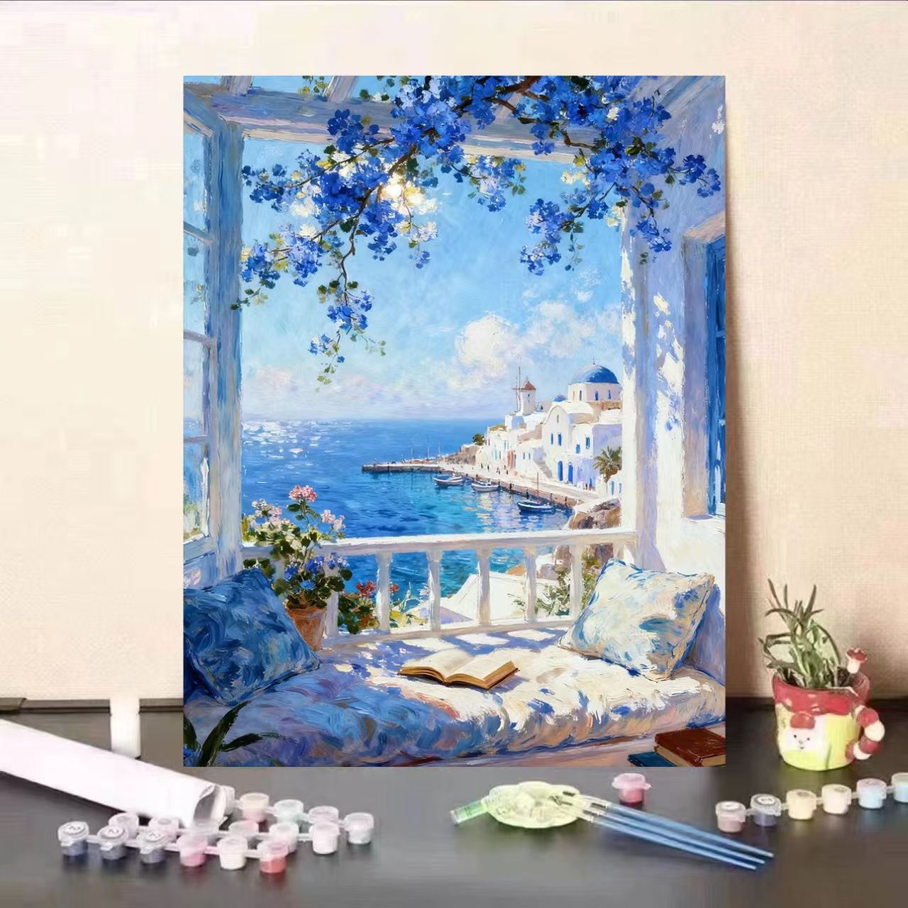 Scenic Coastal View Malen nach Zahlen Kunstset Brehn
