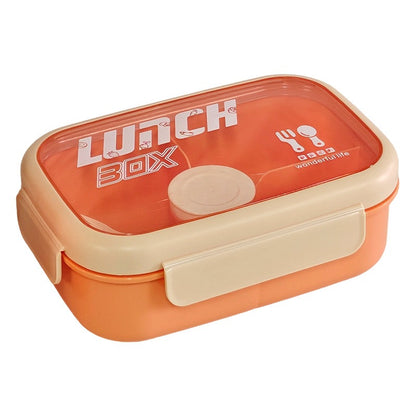 Vielseitige auslaufsichere Lunchbox mit Besteck