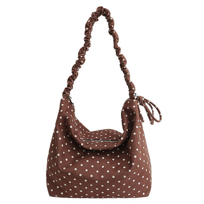 Polka Dot Hobo Tasche