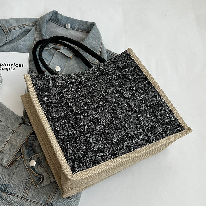 Lässige Tartan-Muster Tasche