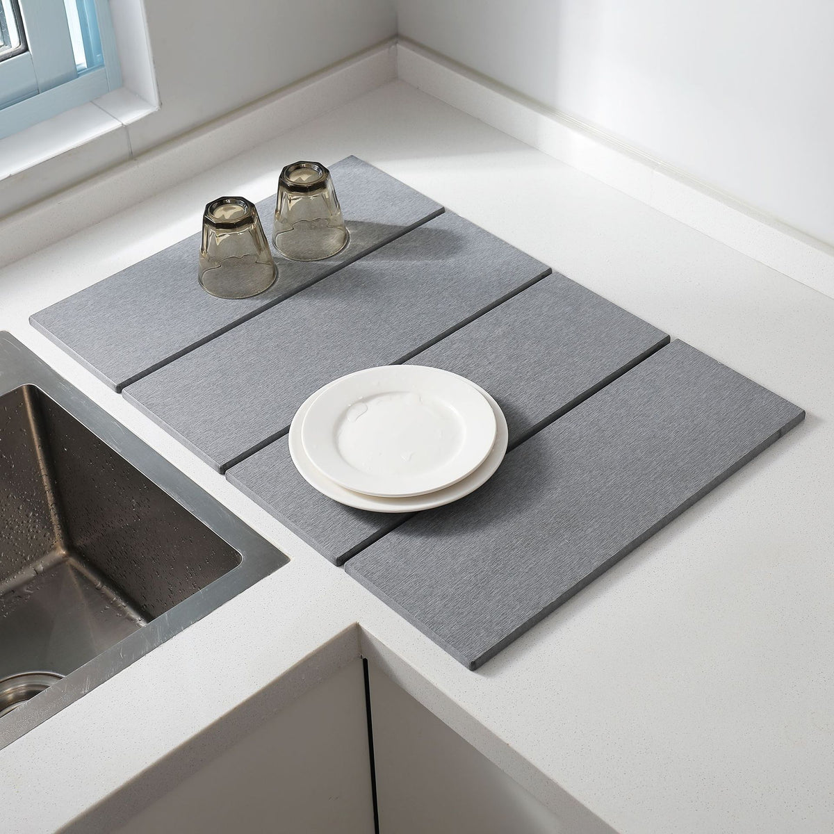 Elegantes Marmor Design Servierteller