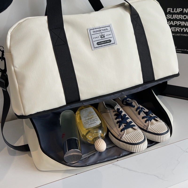 Damen praktische Reisetasche mit verstellbarem Schultergurt Brehn