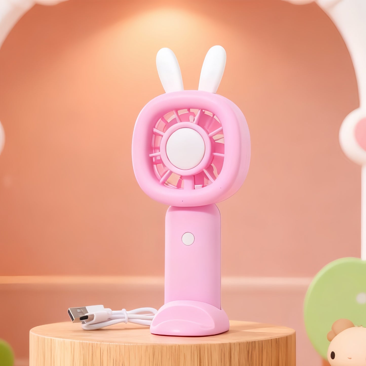 Unisex Tragbarer Handventilator mit verspieltem Design Brehn