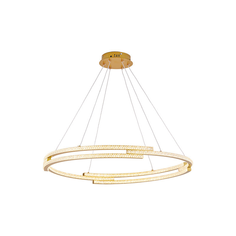 Modern Minimalist Ring Kronleuchter