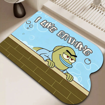 Fun-Themen Badematte