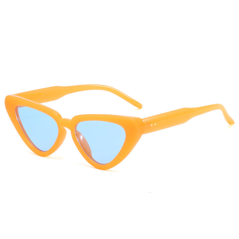 Damen stilvolle Cat-Eye Sonnenbrille mit auffälligem Design Brehn