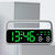 Digitaler Wecker mit Großem Led-Display und Intelligenten Funktionen Brehn