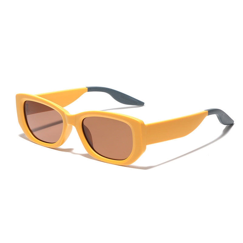 Damen modische Luxus-Sonnenbrille mit kantigem Design Brehn