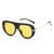 Futuristische Übergroße Shield Sonnenbrille Brehn