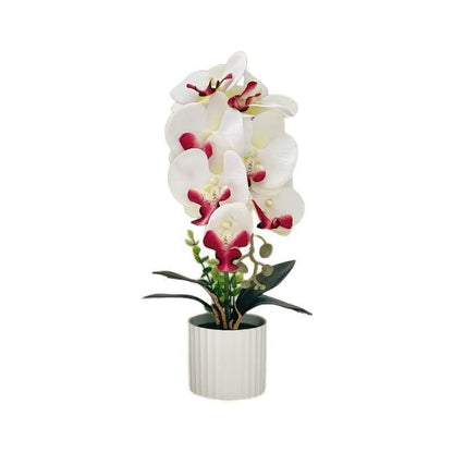 Künstliche Orchideenpflanzenarrangement 1790480695 für die Innenraumdekoration