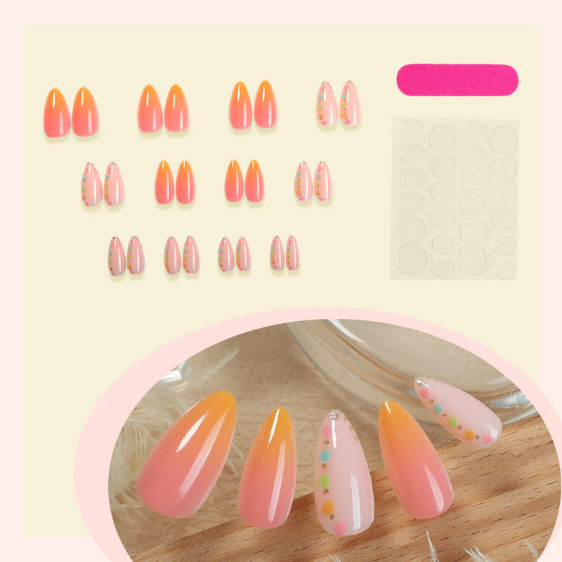 Premium Gradient Press-On Nail Set Brehn