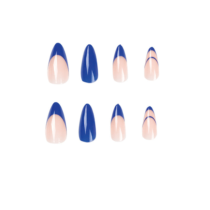 Elegante Nagelverlängerungen mit modernen Farbakzenten Brehn