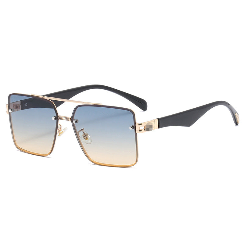 Damen modische Sonnenbrille mit elegantem Metallrahmen Brehn