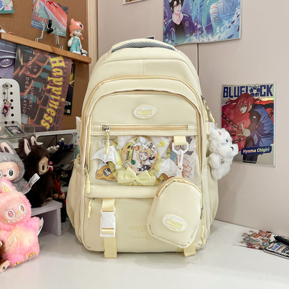 Multifunktionaler transparenter Schulrucksack