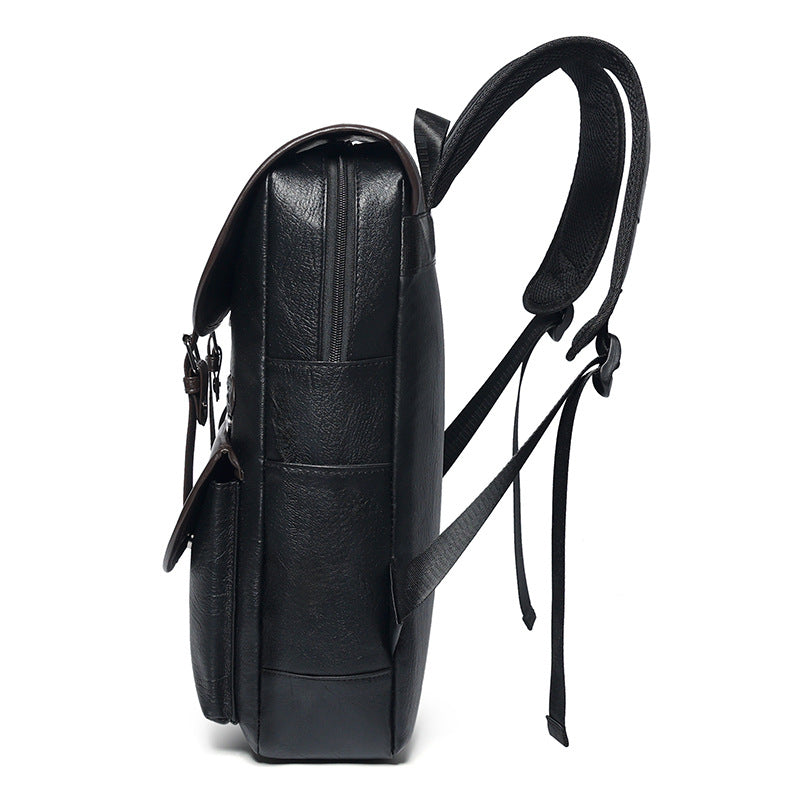 Premium Leder Laptop Rucksack Brehn