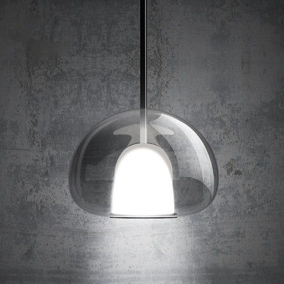 Moderne Klarglas Pendelleuchte