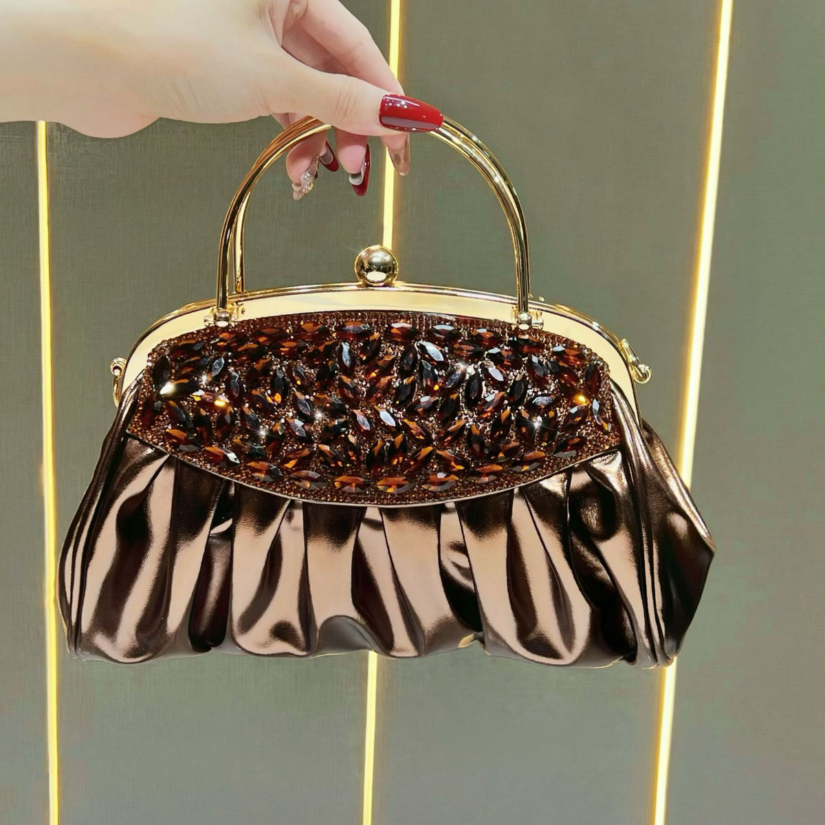 Elegante Art Deco Abend Handtasche