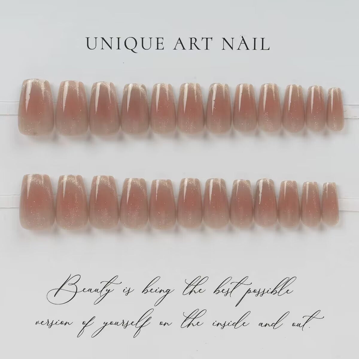 Elegante Nagelkunst Brehn