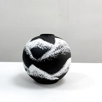 Abstrakte dekorative Kunstvase