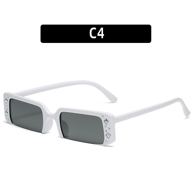 Stylische Geometrische Statement-Sonnenbrille