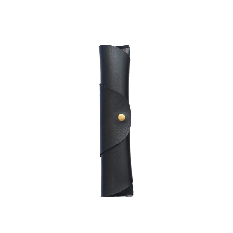 Premium Leder Roll-Up Stifteetui