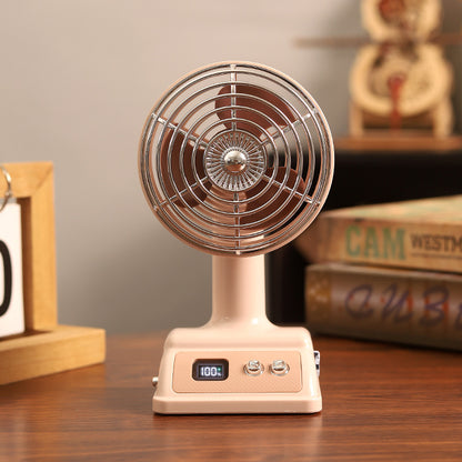 Damen Tragbarer Tischventilator mit digitale Steuerung und flexible Neigung Brehn