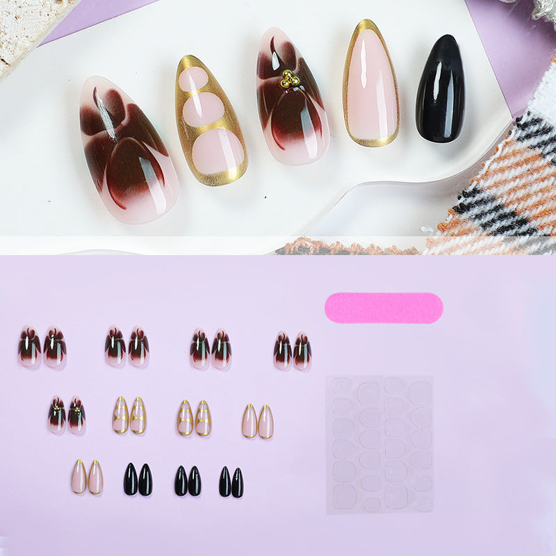 Artistic Press-On Nail Art Set Brehn