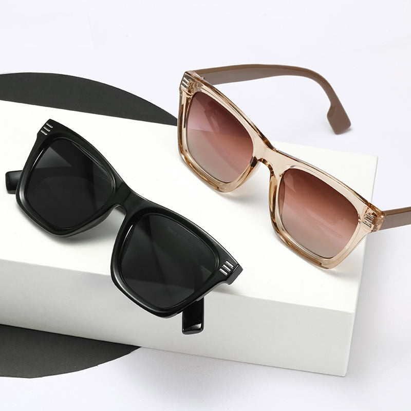 Damen oversized Sonnenbrille mit einzigartigem Schildpatt-Muster Brehn