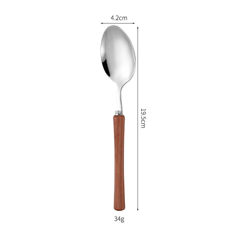 Eleganter Esslöffel mit Ergonomischem Holzgriff Brehn