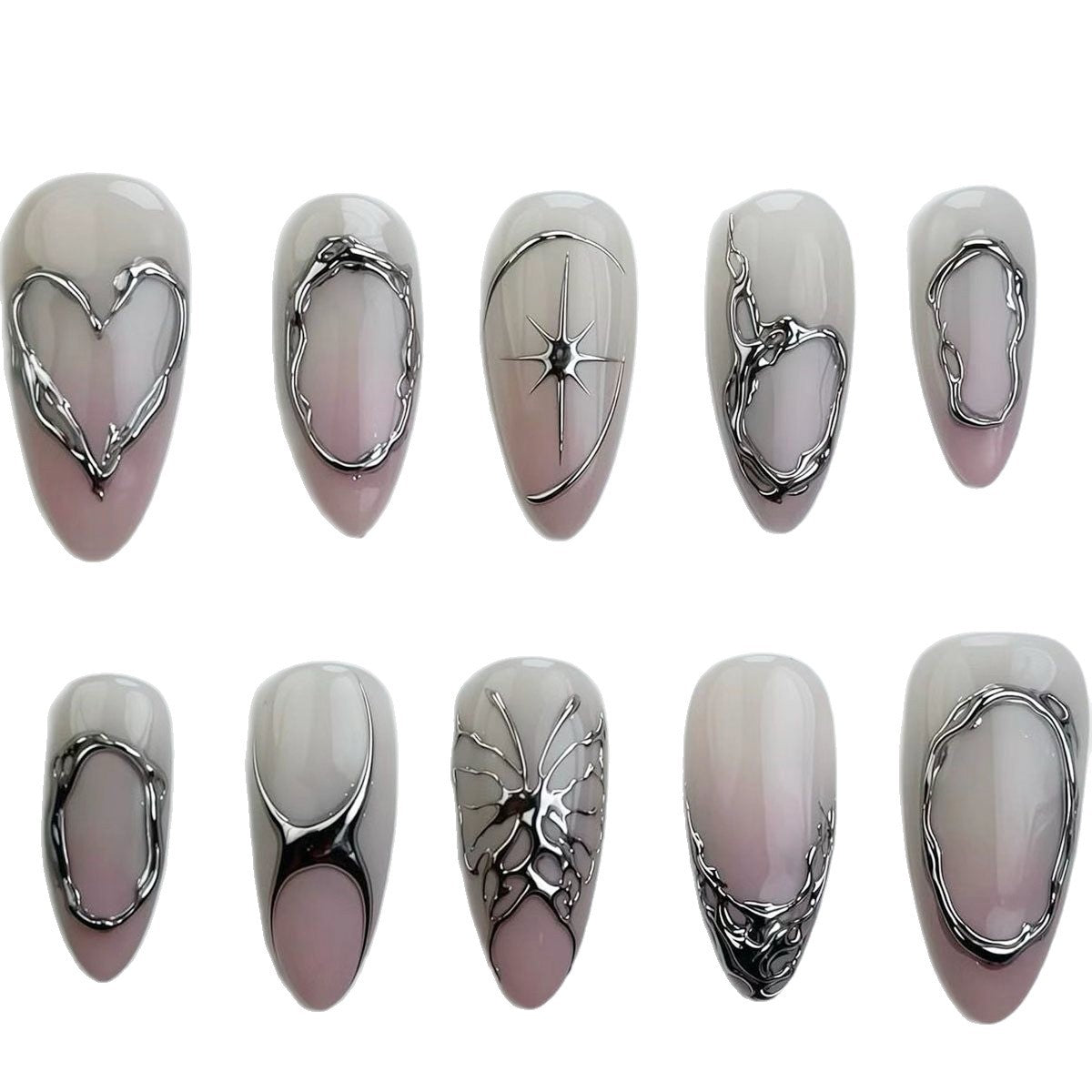 Premium Dekorative Nagelspitzen Brehn