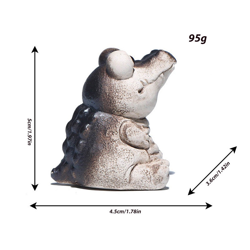 Dekorative Krokodilfigur Brehn
