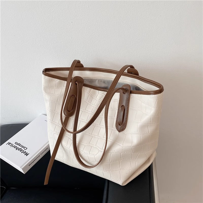 Krokodil-Prägung Tote Bag Brehn