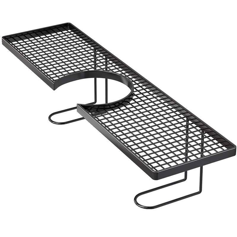 Über- Waschbecken- Arbeitsplatte Vanity Regal Organisator mit Gitter-Tabletts und U-Rahmen Unterstützung