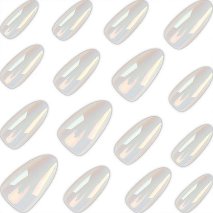 Glänzende Stiletto Press-On Nageltipps Brehn