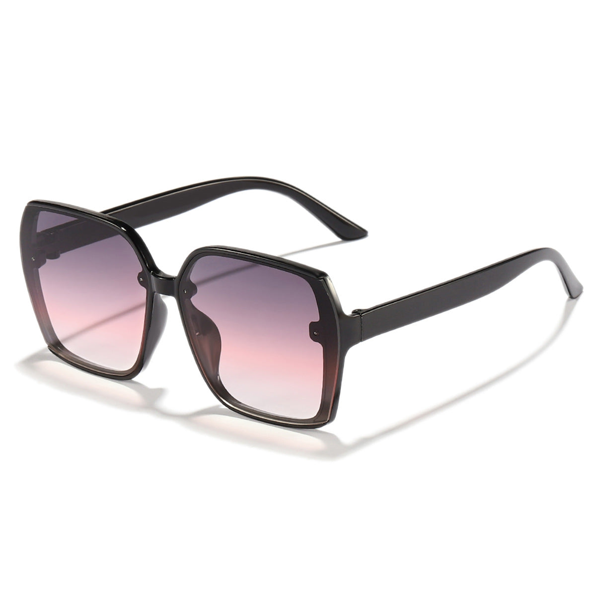Damen stilvolle quadratische Sonnenbrille mit gradienten Gläsern Brehn