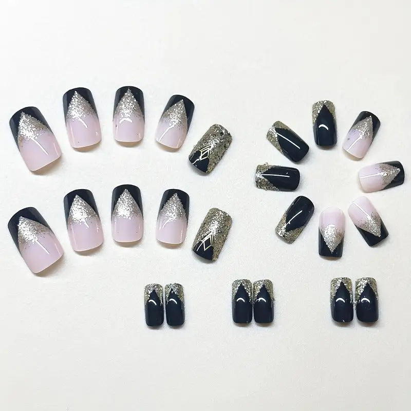 Glamourös Glitter Nagelkunst Brehn