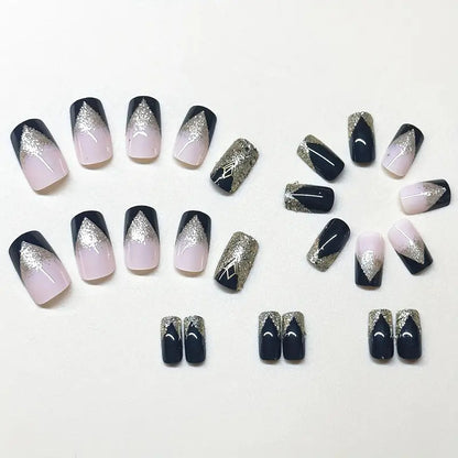 Glamourös Glitter Nagelkunst Brehn