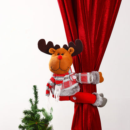 Weihnachtsmann Vorhang-Halter Brehn