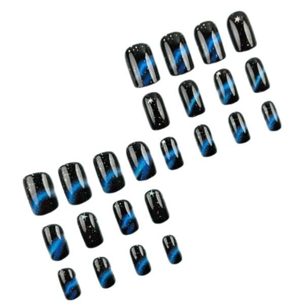 Galaxy-Themed Nail Art Set Brehn