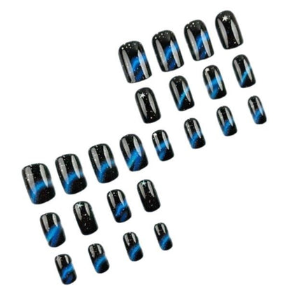 Galaxy-Themed Nail Art Set Brehn