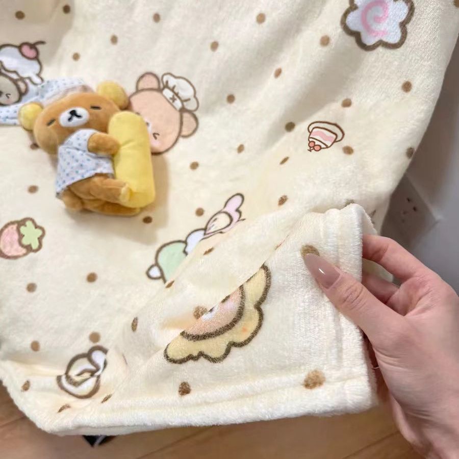 Niedliches charakterthemen Soft-Fleece-Decke